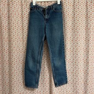 Lands end ankle length jeans!!